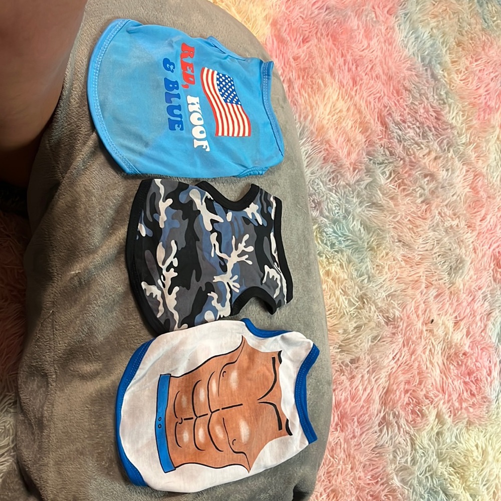 Pets size small 3 pcs new